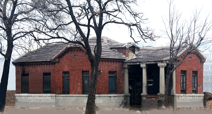 國內最遠距離建筑移位工程-2009年濟南市經八緯一路一老別墅整體平移-國內建筑物整體平移工程實踐-建筑移位