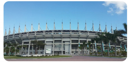 援建巴哈馬15000座體育場項目部分混凝土構件開裂脫落、鋼筋銹蝕情況檢測鑒定